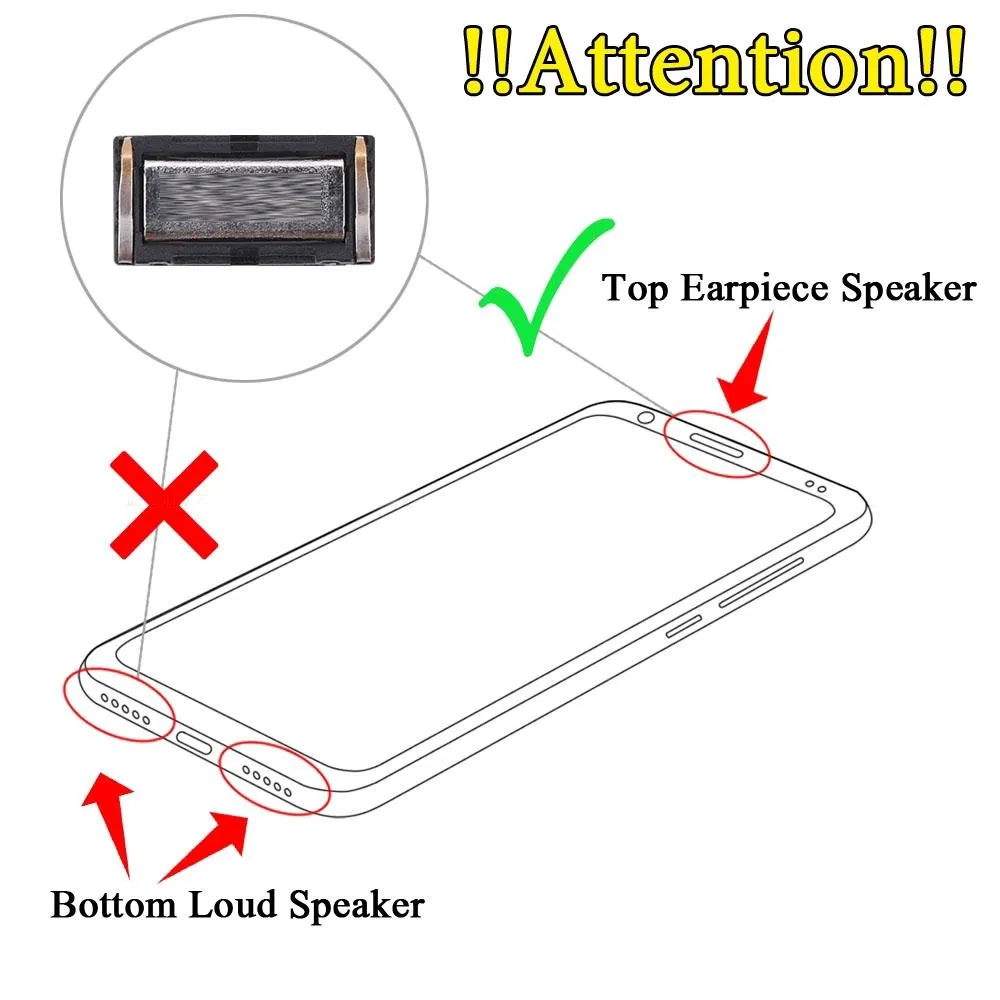 10-pack Nokia 3.1 Earpiece Speakers
