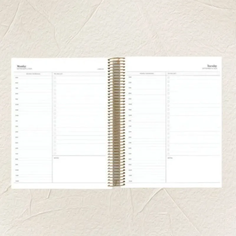 2024-2025 Daily Weekly Planner Spiral Notebooks