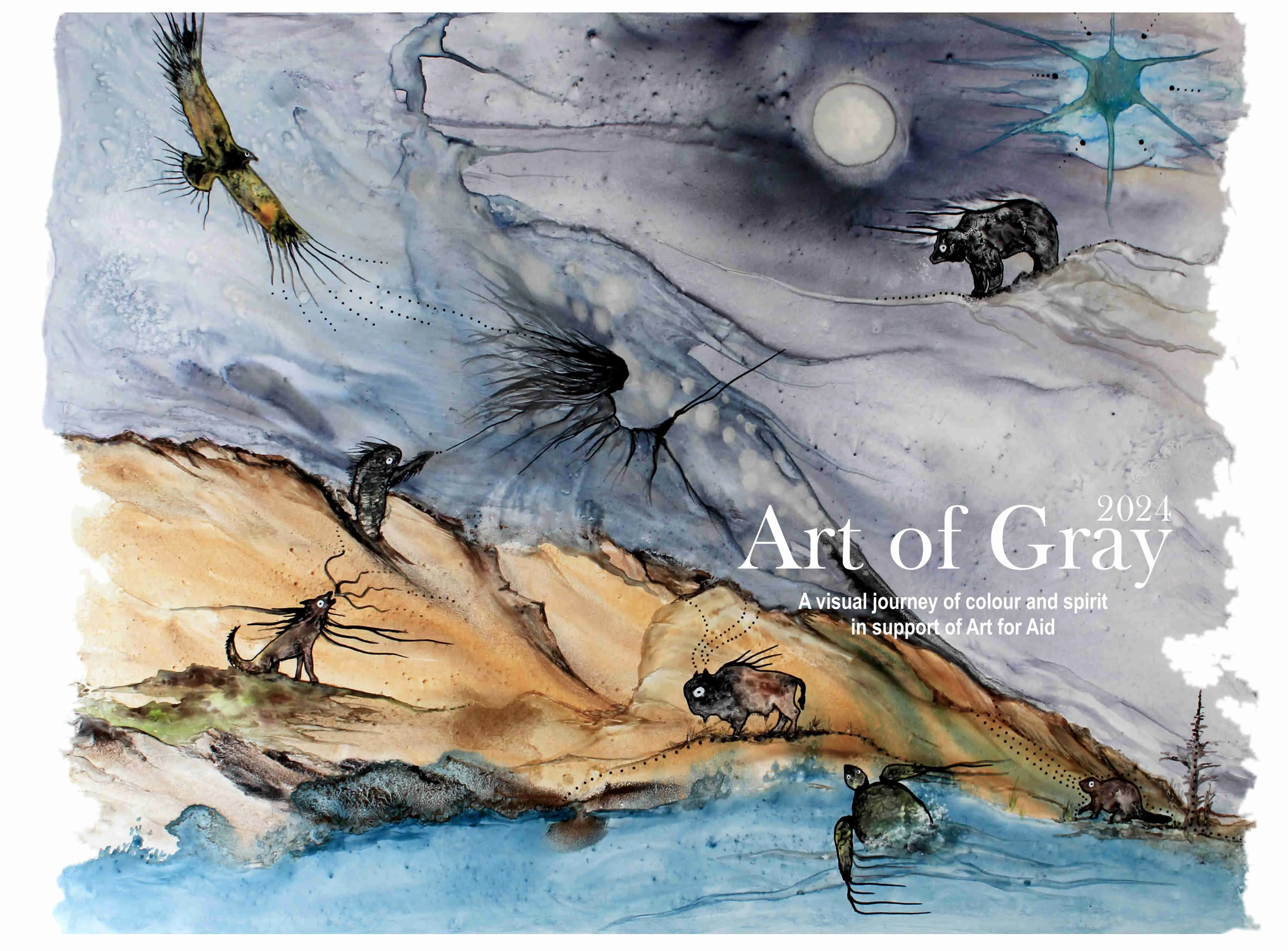2024 Art of Gray Calendar