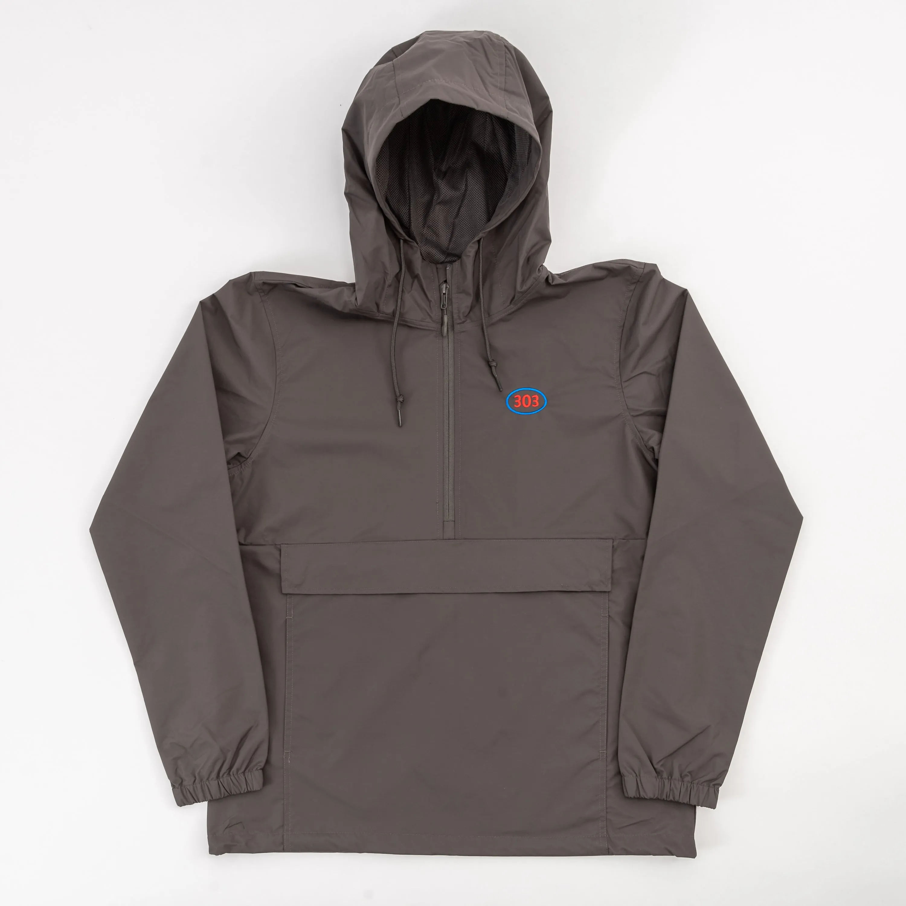 303 Boards - 303 Oval Anorak Jacket (Dark Grey)
