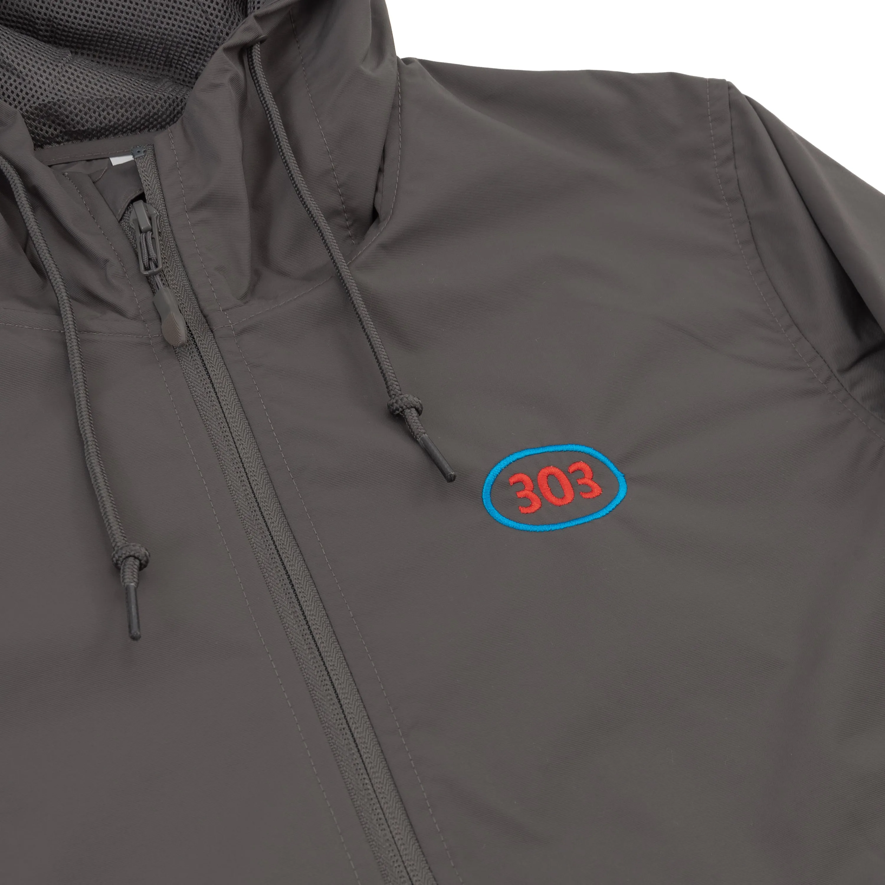 303 Boards - 303 Oval Anorak Jacket (Dark Grey)