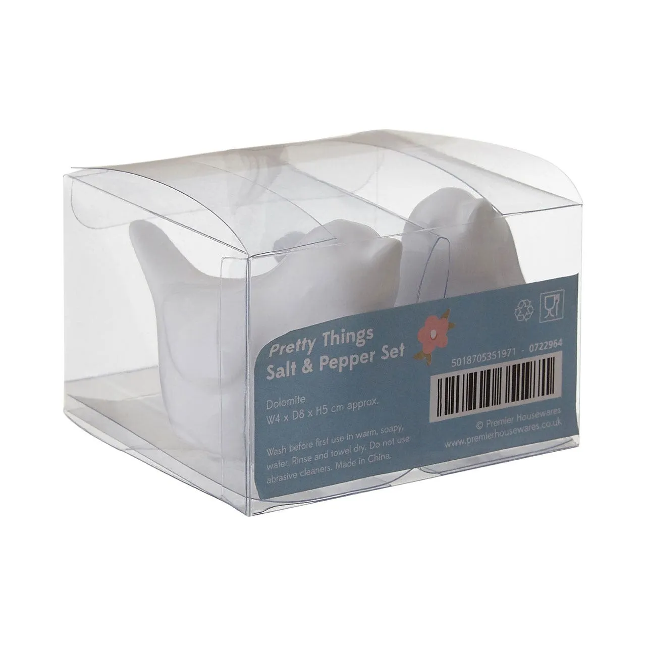 Bird White Salt and Pepper Set