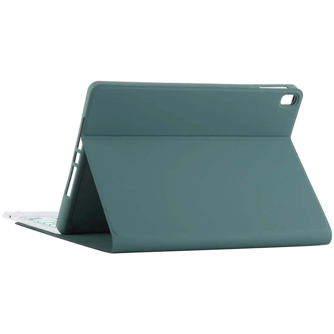 Bluetooth Keyboard & Tablet Case For Ipad 10.2 / Ipad Air 2019 - Detachable Touch Pad Pen Slot Holder - Microfiber Leather