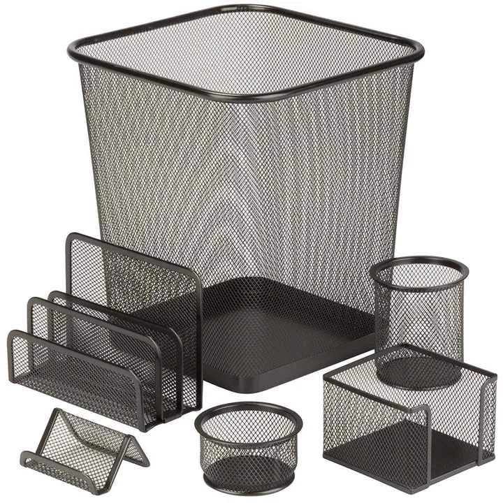 Business Office School Supplies Metal-مجموعة مكتب شبكي