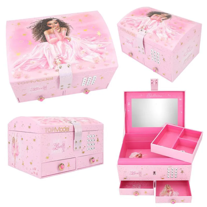 Depesche Topmodel Jewellery Box with Code and Sound Ballet