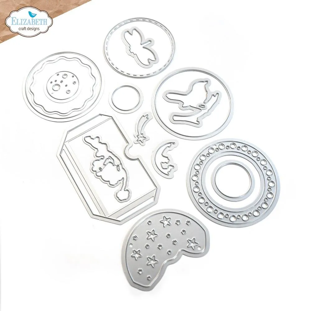 Elizabeth Craft Metal Die Artist Trading Coin