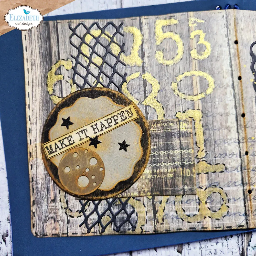 Elizabeth Craft Metal Die Artist Trading Coin