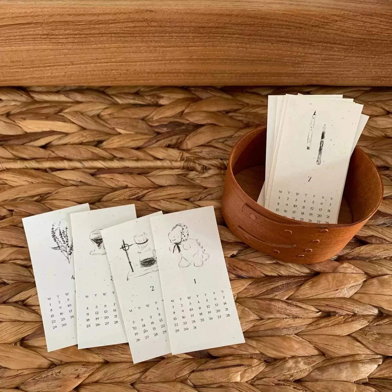 Everyday Like a Gift 12-Month Mini Calendar 2024