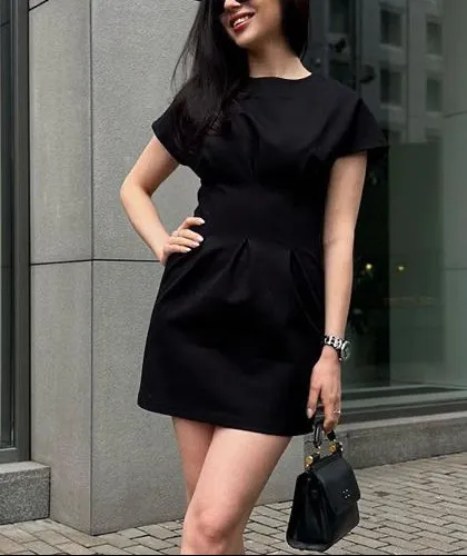Fashion Temperament Waist-Controlled Dress