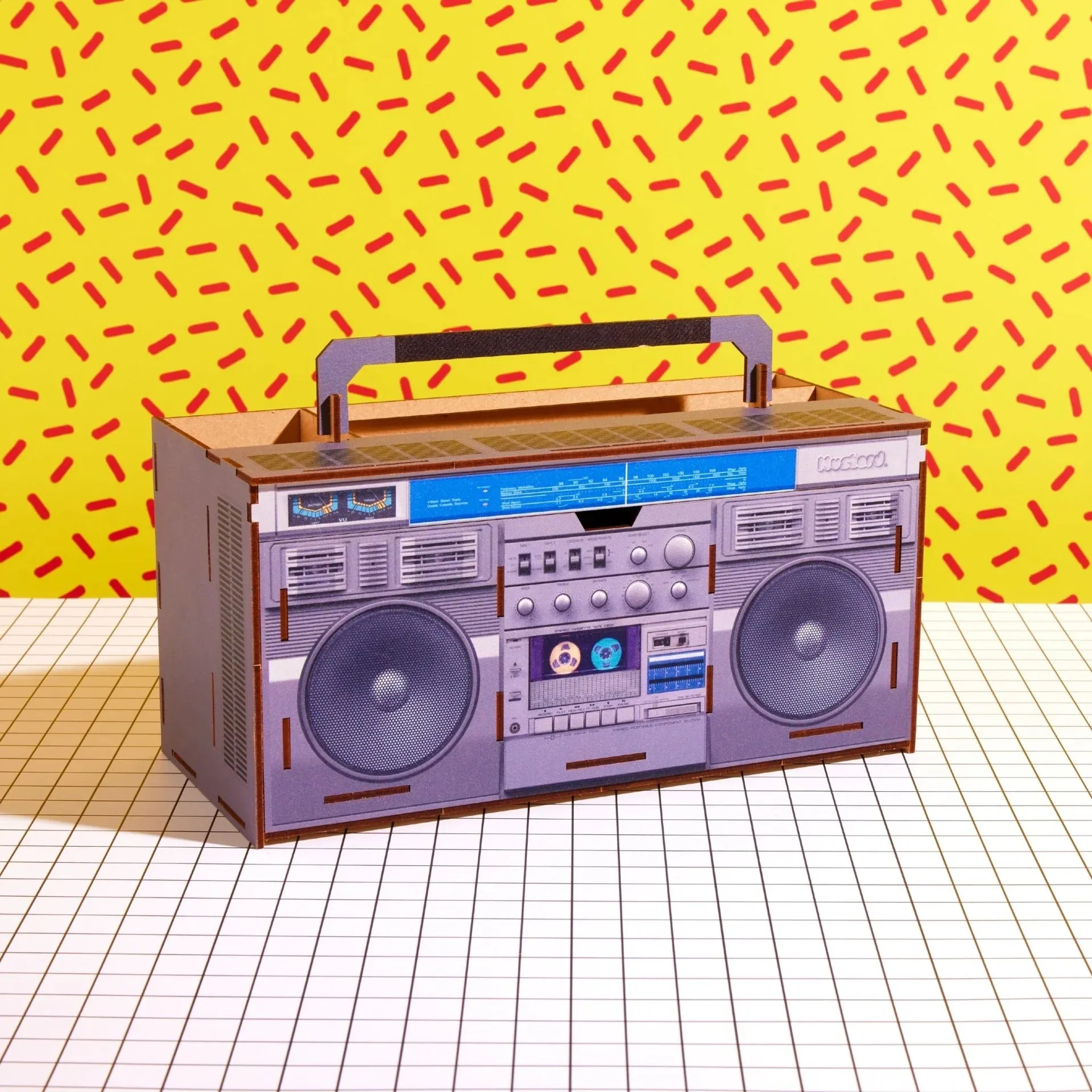 Mustard London Boom Box Desk Organiser