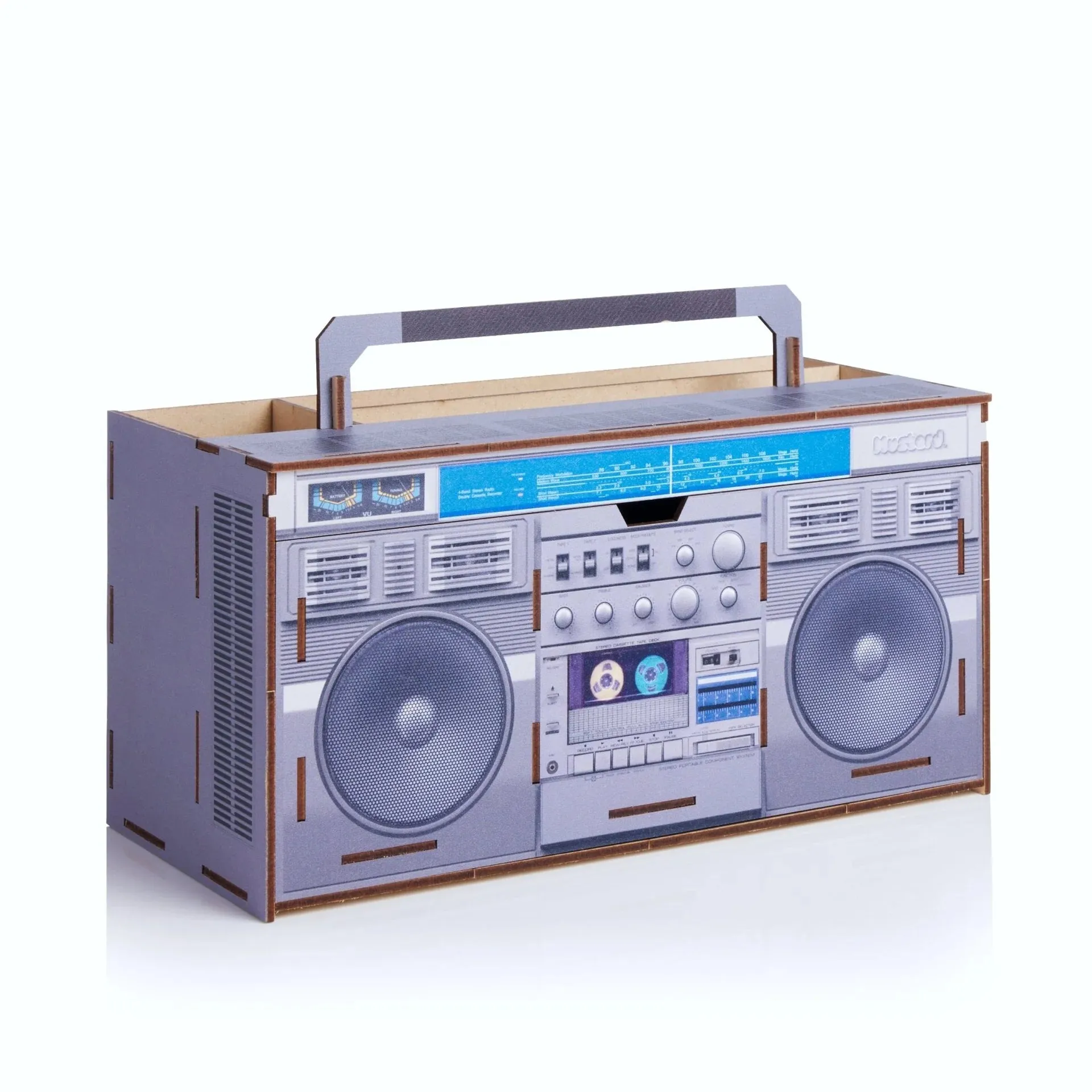 Mustard London Boom Box Desk Organiser