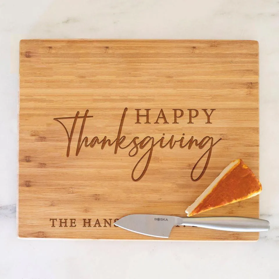 Personalized Holiday 11x13 Cutting  Boards