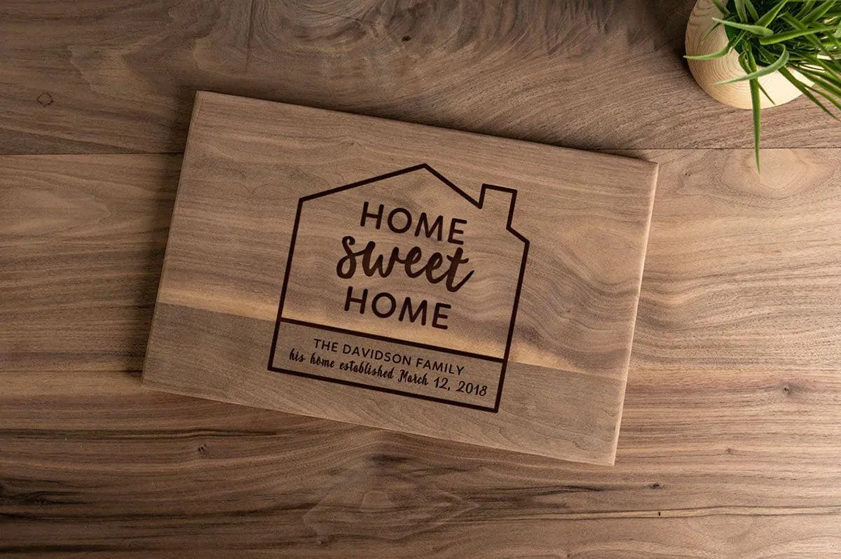 Personalized Maple Cutting Board 11x17