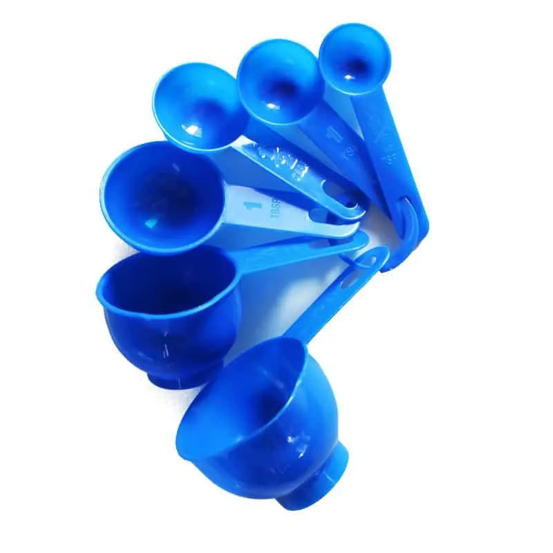 Plastic Measuring Cup with Measuring Spoons 10 pcs Set