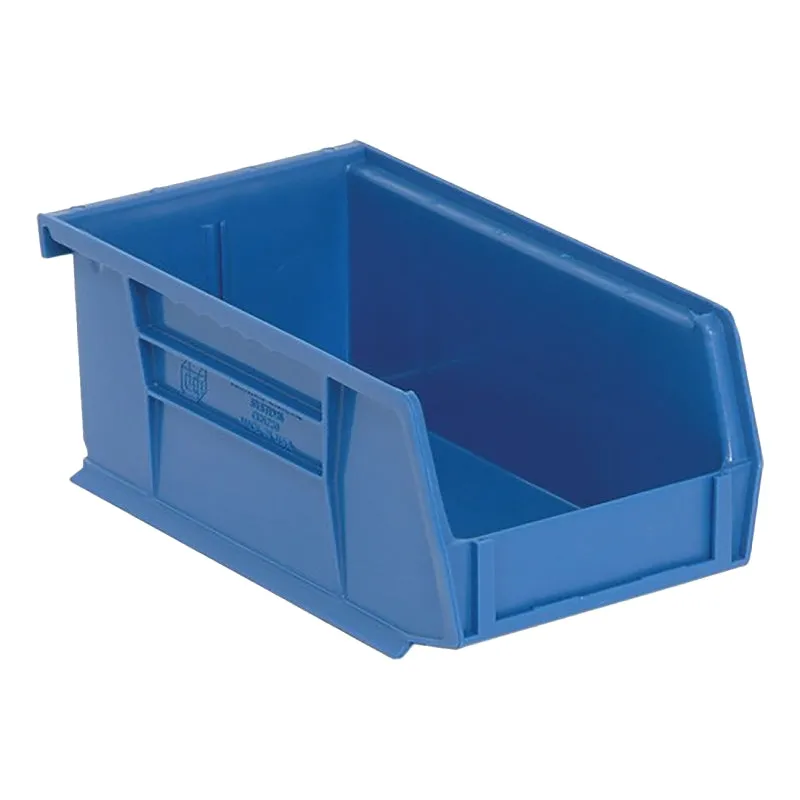 Quantum Storage Systems QUS220 Series RQUS240BL-UPC Large Ultra Stack and Hang Storage Bin, 60 lb, 14-3/4 in L, 7 in H :EA: QUANTITY: 1