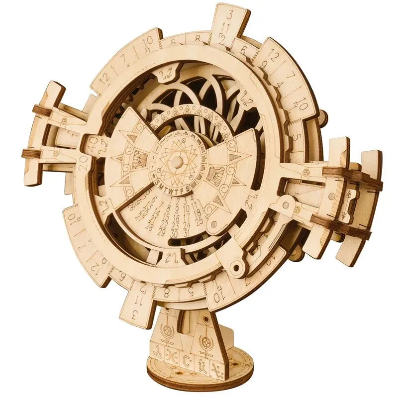 Robotime DIY Perpetual Wooden Calendar