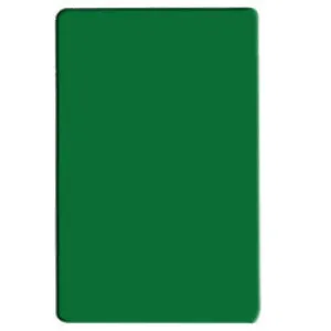 Thunder Group PLCB241805GR 24" X 18" X 1/2" Green Rectangular Polyethylene Cutting Board