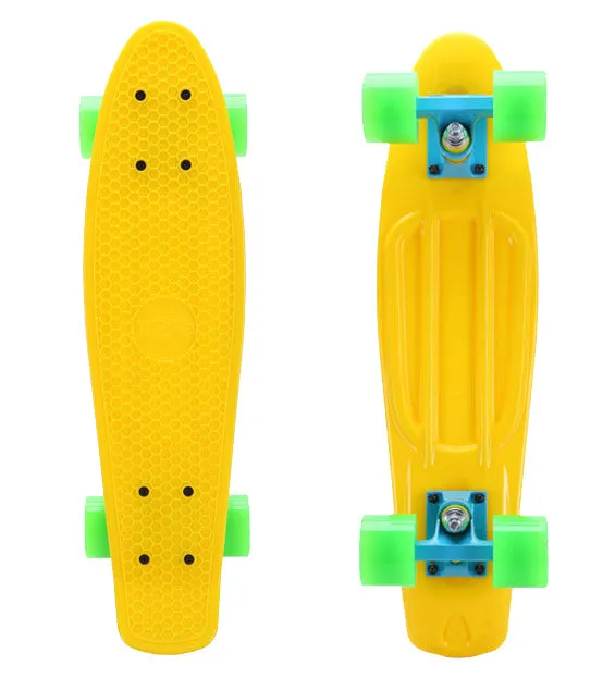 Tiger Boards Complete 22" Skateboard - Yellow
