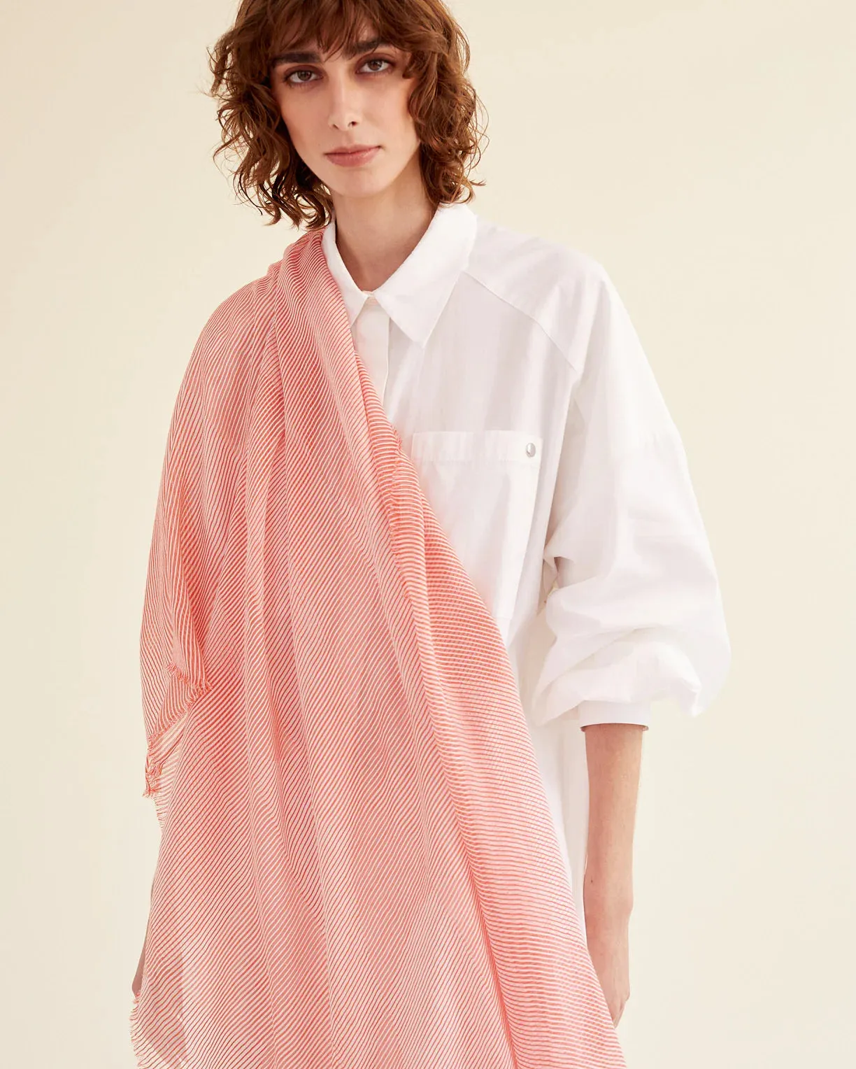 Trait Scarf in Sherbert
