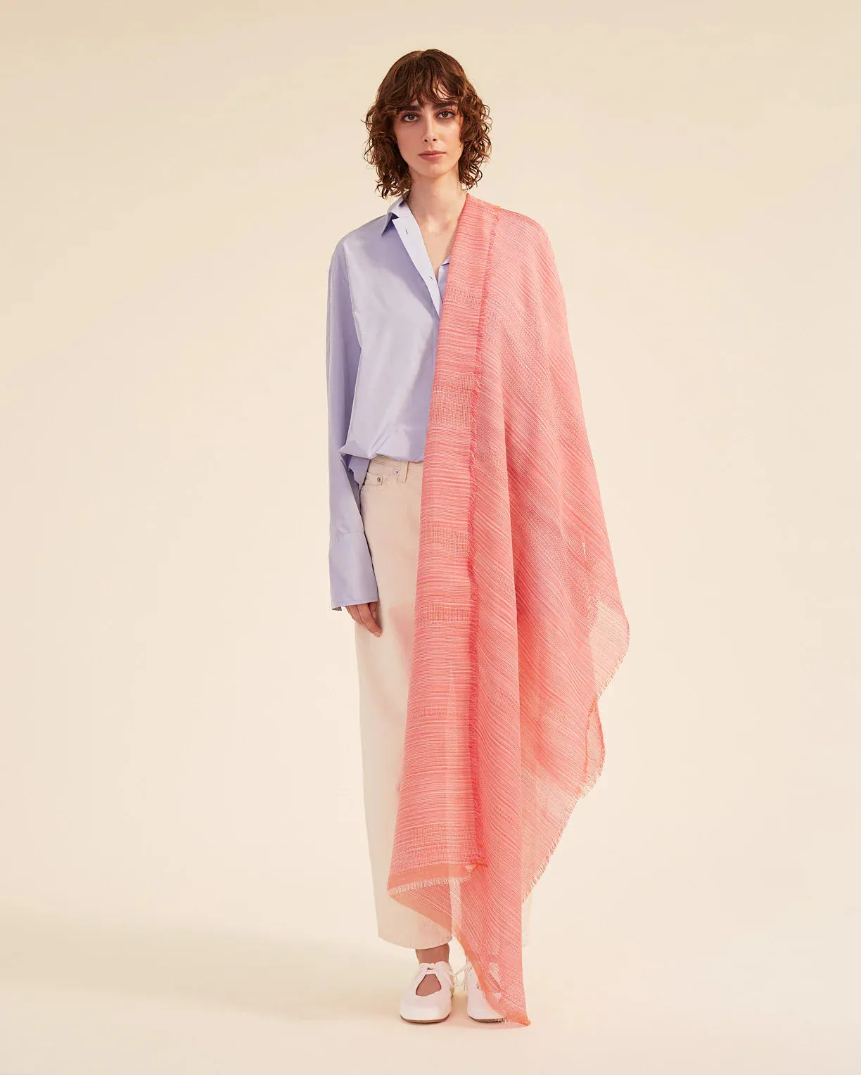 Trait Scarf in Sherbert