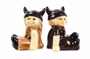 Vintage Salt & Pepper Viking Shakers